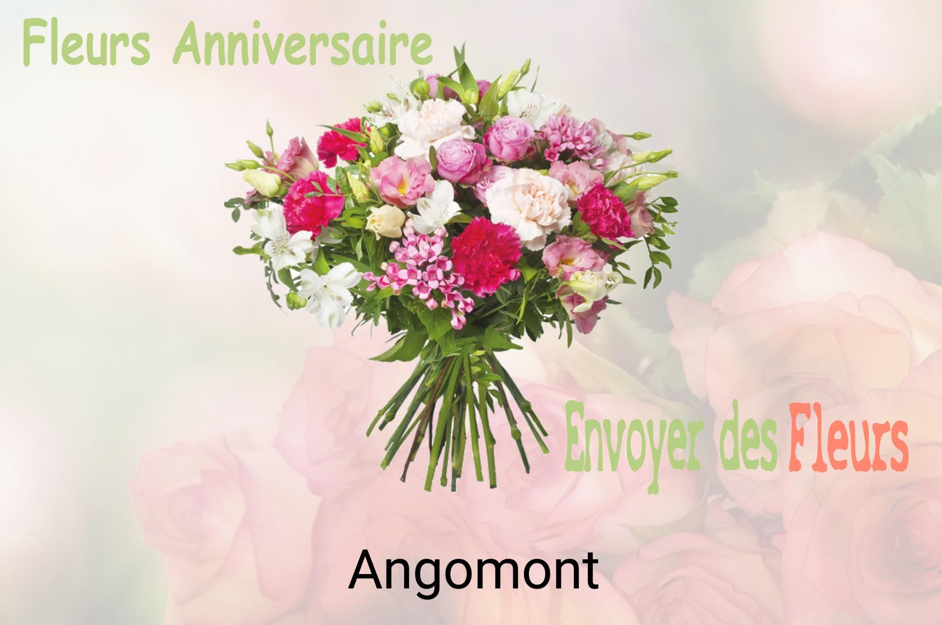 Bouquet de fleurs d’anniversaire livré à Angomont