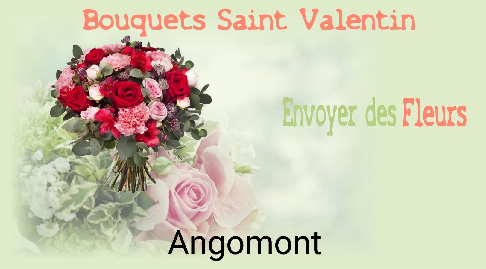 Roses de Saint-Valentin livrées à Angomont